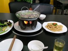 酱萝卜和羊杂碎汤-丁兄弟(富城时代店)