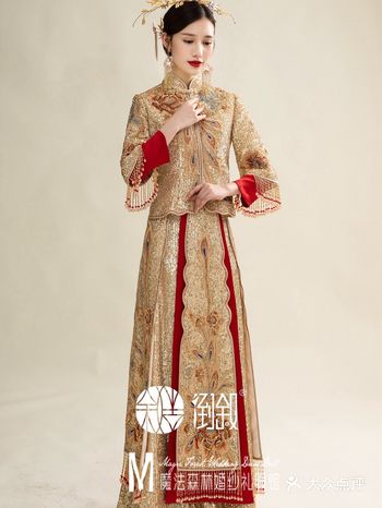 中式婚纱照是中国传统婚嫁的代表元素 结婚必不可少的就