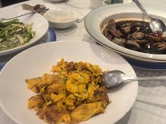 小葱炒蛋-齐家花园大酒店(宝山店)