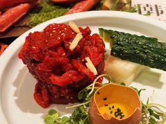 -草家酱蟹炭火烤肉店(珲春南路一店)