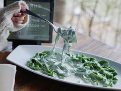 手工菠菜面-喜洲吧·江畔老船厂·庭院餐厅(喜临院店)