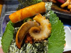 八爪鱼微辣-红辣椒八爪鱼特色韩国料理