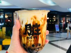 手炒黑糖脏脏茶-LELECHA乐乐茶(美罗城店)