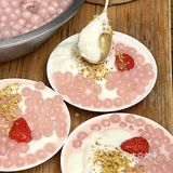 为了这份草莓麻薯🍓总来要一趟南京吧！