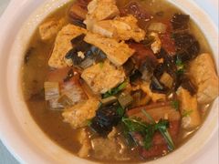 腌菜豆腐五花肉-安徽大厦中餐厅