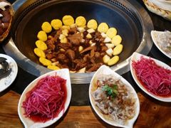 -百事晟渔村木火铁锅炖(玉带湾店)