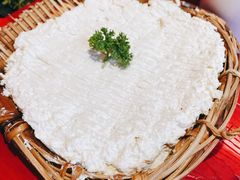 簸箕豆腐-谭鸭血老火锅(慈云寺店)
