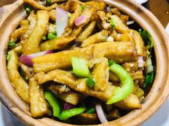 鱼香茄子煲-电白鸭粥店(下沙二坊88号店)