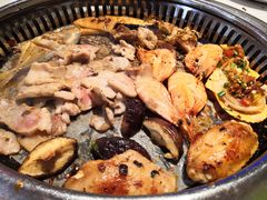 -锅儿欢海鲜火锅烤肉自助餐(东港凯虹店)
