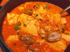 韩式嫩豆腐汤-春熙台韩国料理·章鱼肥牛(西丽店)