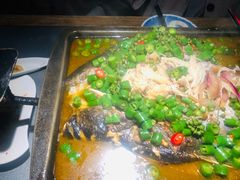 -探鱼·鲜青椒爽麻烤鱼(番禺万达店)