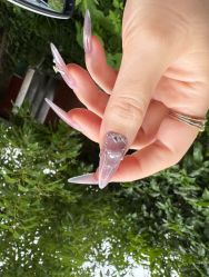 -孔雀手美甲美睫护理