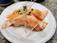 火炙三文鱼五贯寿司-合点寿司(美罗城店)