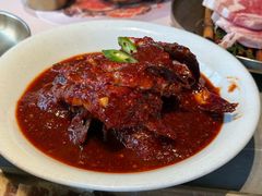 -草家酱蟹炭火烤肉店(珲春南路一店)