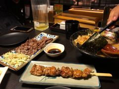 烤鸡肉串-日本料理神拉面