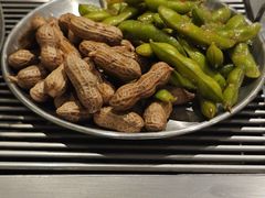 -山野的朋友露营炭火烤肉