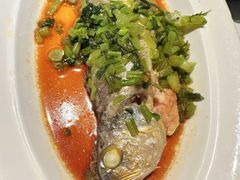 雪菜蒸黄鱼-冶春茶社(官园桥店)