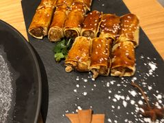 烤金针菇卷-朵朵开素食餐厅(后宰门街店)