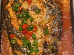 蒜香味烤海鲈鱼-炉鱼(萧山万象汇店)