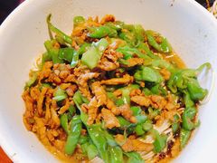 青椒肉丝拌面-花园茶楼(兴城西路店)