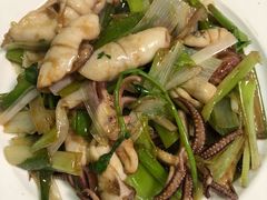葱炒笔管-华春餐馆(鱼山路店)