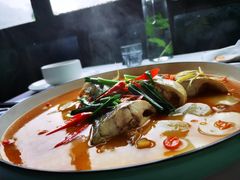 黄鱼烧年糕-野蔓果·山野菜(西湖景区·龙井茶田店)