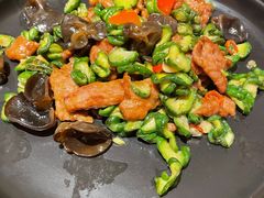 小脆瓜炒雪花猪肉-闽和南(深圳万象城店)