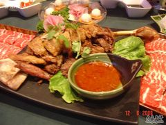 羊蝎子-羊家胡同·龙虾烧烤火锅(龙汇路店)