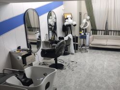 -米娜造型蛋白烫发