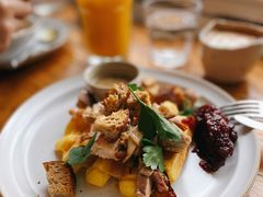Turkey&nbsp;waffle-Egg•Allday Brunch(襄阳北路店)