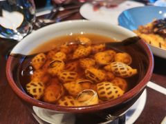 古越陈酿煮花螺-杭州西子湖四季酒店·金沙厅