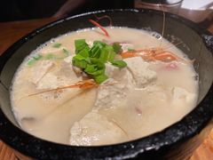 小河鲜火腿炖八公山豆腐-山里亲戚(淞虹路店)