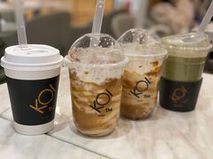 黑砖绿观音奶茶-KOI Thé(力宝广场店)