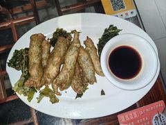 酥嫩苔条黄鱼-老瑞福上海菜(人民广场店)