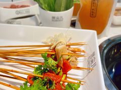香菜牛肉-燃尖儿自助串串火锅(新业广场店)