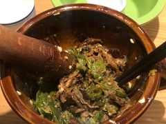 皮蛋青椒擂茄子-费大厨辣椒炒肉(皇庭广场店)
