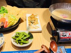 餐具摆设-舞漁日料美人胶原锅(陆家嘴中心店)