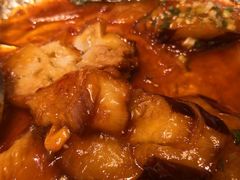 铁板烧汁茄子-银泰阳光度假酒店-海悦轩中餐厅(海花路店)