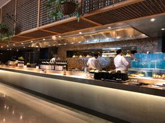 自助取餐区-富力希尔顿酒店·源氏日餐厅