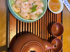 龙井虾仁-外婆烧.老杭帮菜(庆春店)