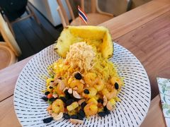 菠萝海鲜焗饭-普叽普叽泰式茶餐厅(港汇店)