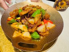 爆炒牛头肉-新粤新疆菜清真餐厅(拱北店)