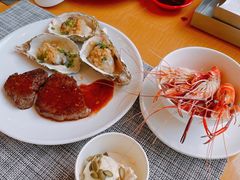 -威珀斯酒店·珀萃美食餐厅 | 海鲜刺身·现烤生蚝·特色烤肉