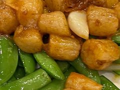 鲜贝炒甜豆-上海1号私藏菜(静安店)