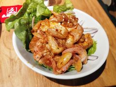 蒜香大片猪颈肉-么肆烤肉(汉街形象店)