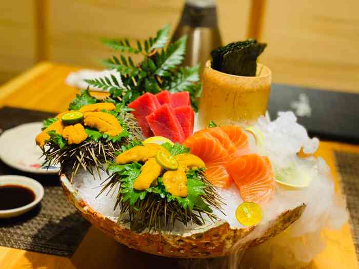 大岛日本料理铁板烧-"第一次中午去吃定食 点的和牛很划算 套.