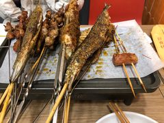 -宝记烧烤·碳锅羊肉·羊蝎子火锅·夜食社(文体路创始店)