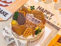 -圆鹿鹿·鲜果半糖蛋糕(常平店)