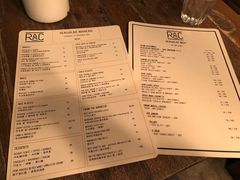 菜单-RAC BAR(安福路店)