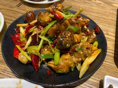 辣炒海螺-潮庭·大连海鲜·炭火烧烤·扇贝王(大连店)